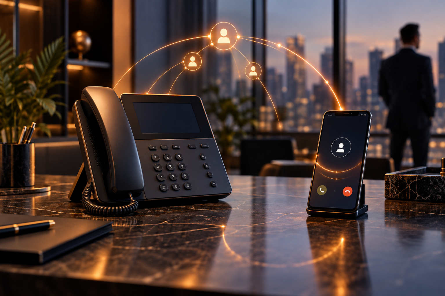 Business Phone, Bruno service visual