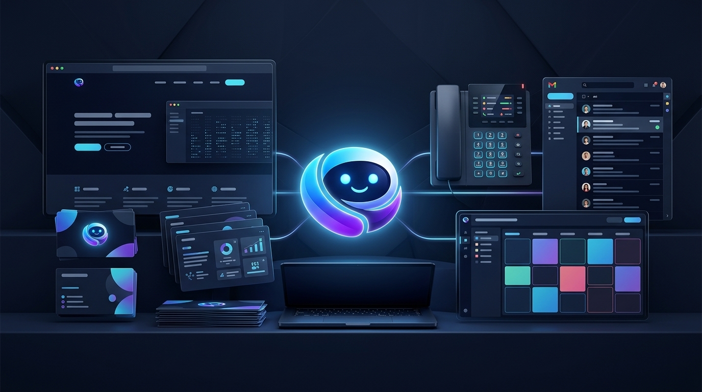 Complete Bruno launch assets displayed as one polished system