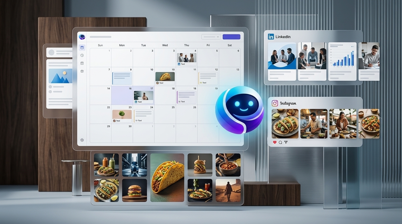 Bruno social media management visual