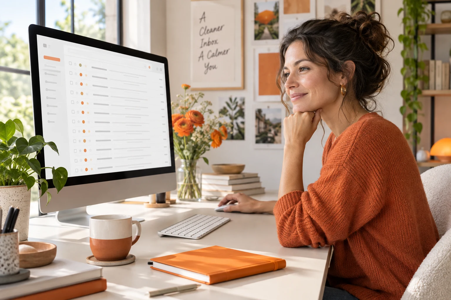 A calmer Inbox and a clear filing structure